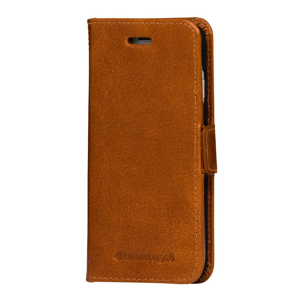 iPhone 8 Plus / 7 Plus / 6 Plus dbramante1928 Copenhagen Ekte Skinn Flip Deksel m. Lommebok - Tan