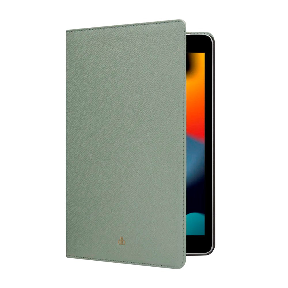 iPad 10.2" (2021 / 2020 / 2019) dbramante1928 Tokyo Ekte Skinn Flip Deksel - Greenbay