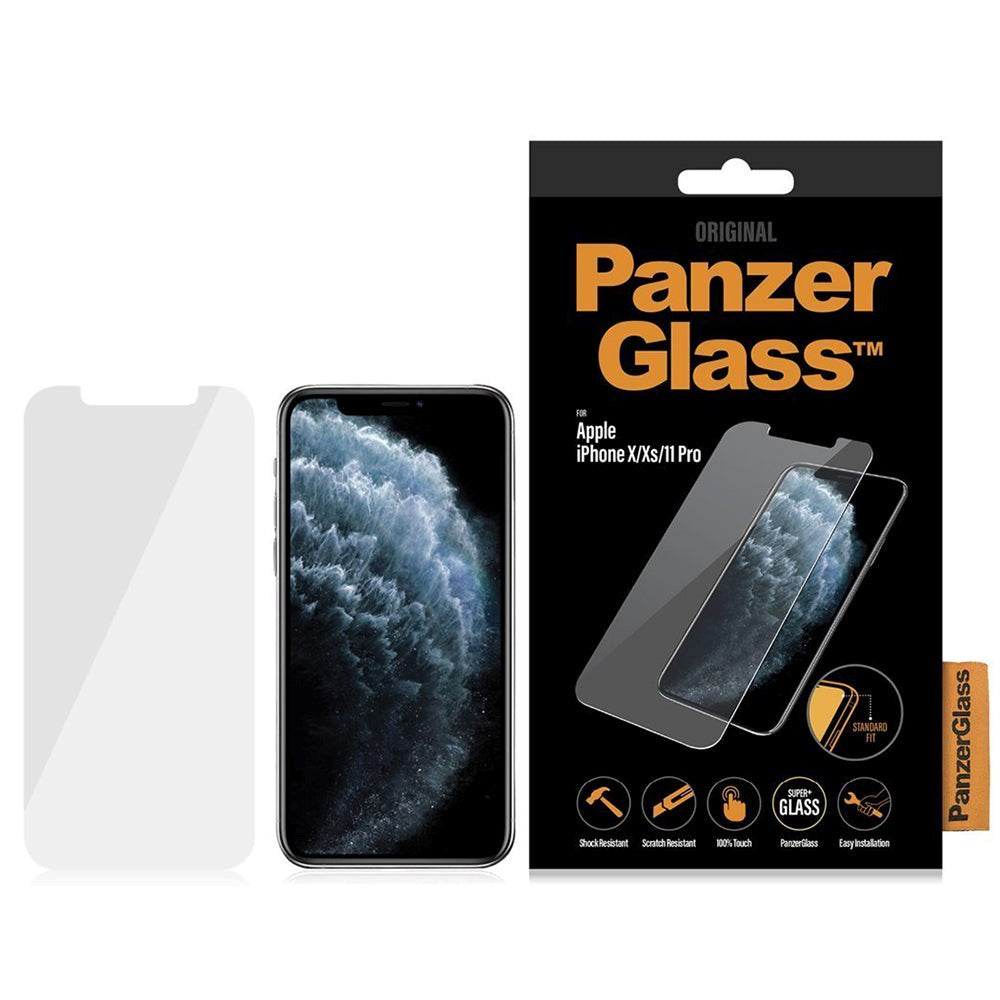 iPhone 11 Pro / Xs / X PanzerGlass Standard Fit Skjermbeskytter - Gjennomsiktig