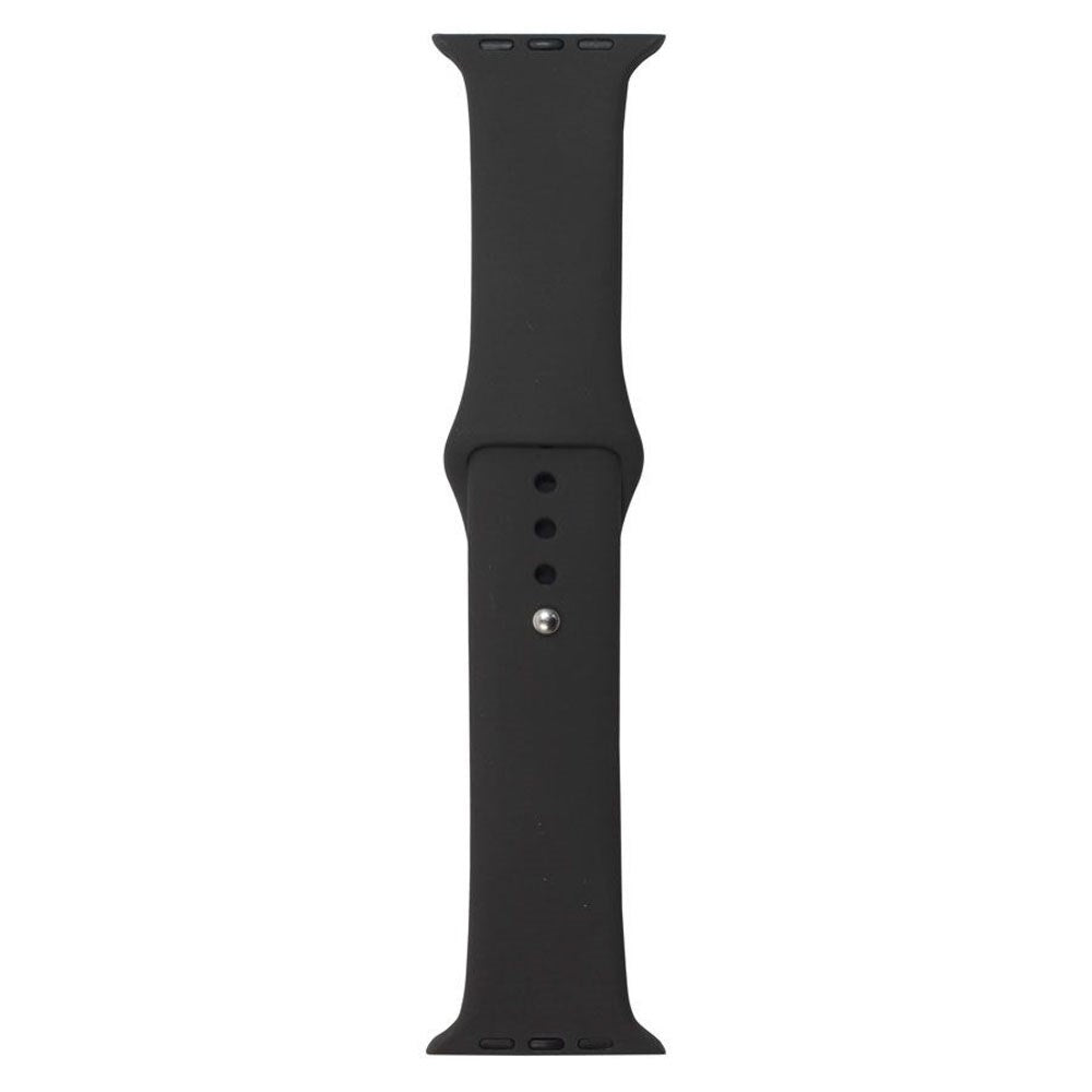 Apple Watch (42/44/SE/45/46/49 mm) Lippa Silikon Stropp – Mørkegrå