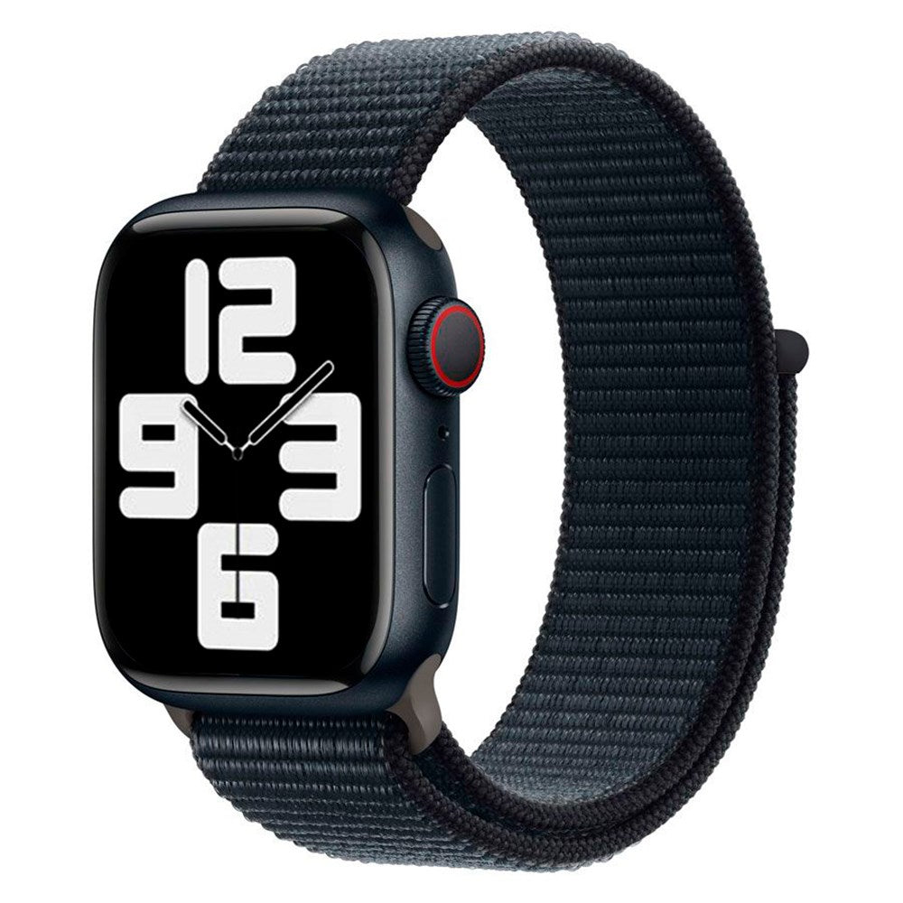 Apple Watch (42/44/SE/45/46/49mm) Lippa Nylonstropp - Mørk Blå