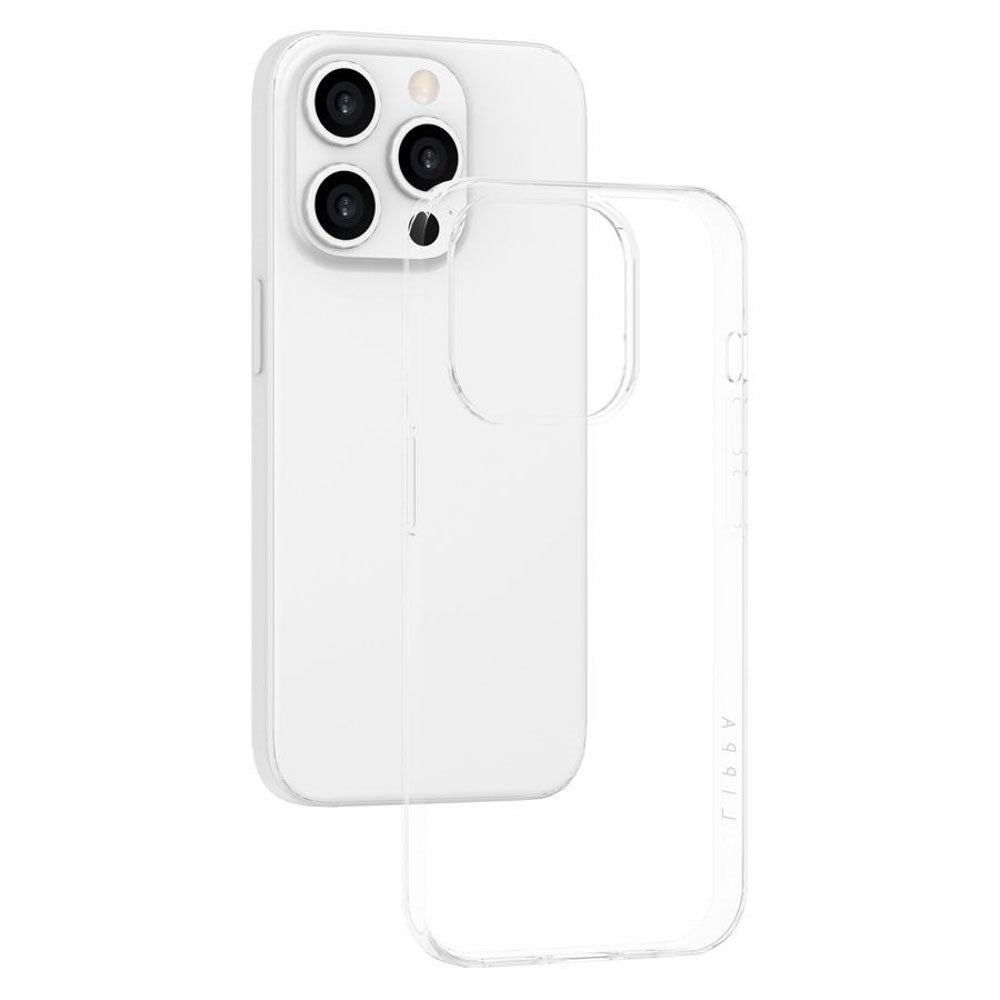 iPhone 15 Pro Lippa Slim Fleksibelt Plast Deksel – Gjennomsiktig