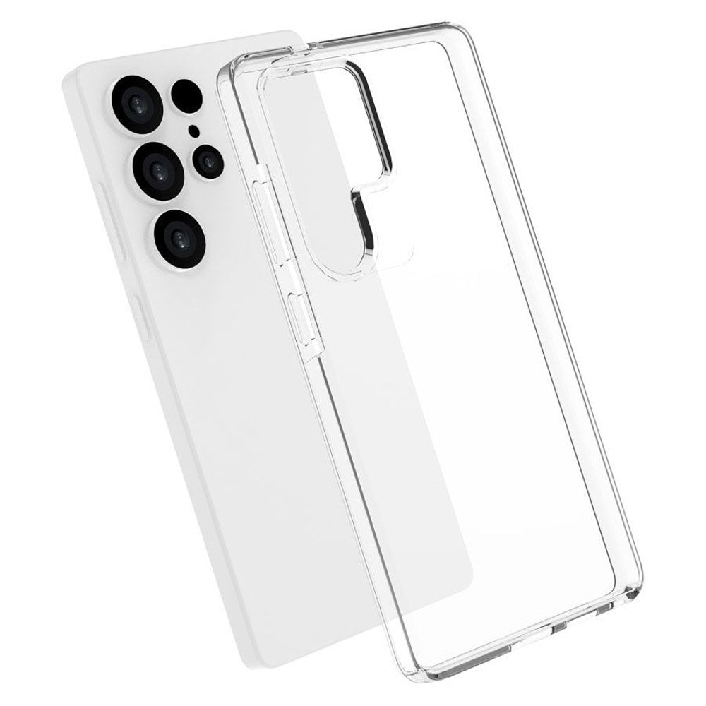 Samsung Galaxy S25 Ultra Lippa Fleksibelt Plast Deksel - Gjennomsiktig