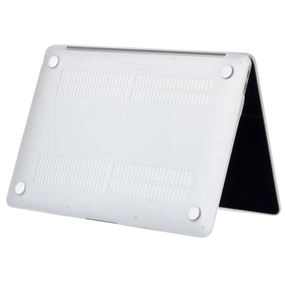 MacBook Air 13 M5/M4/M3/M2 (2026-2022) eSTUFF Hardshell Deksel - Gjennomsiktig