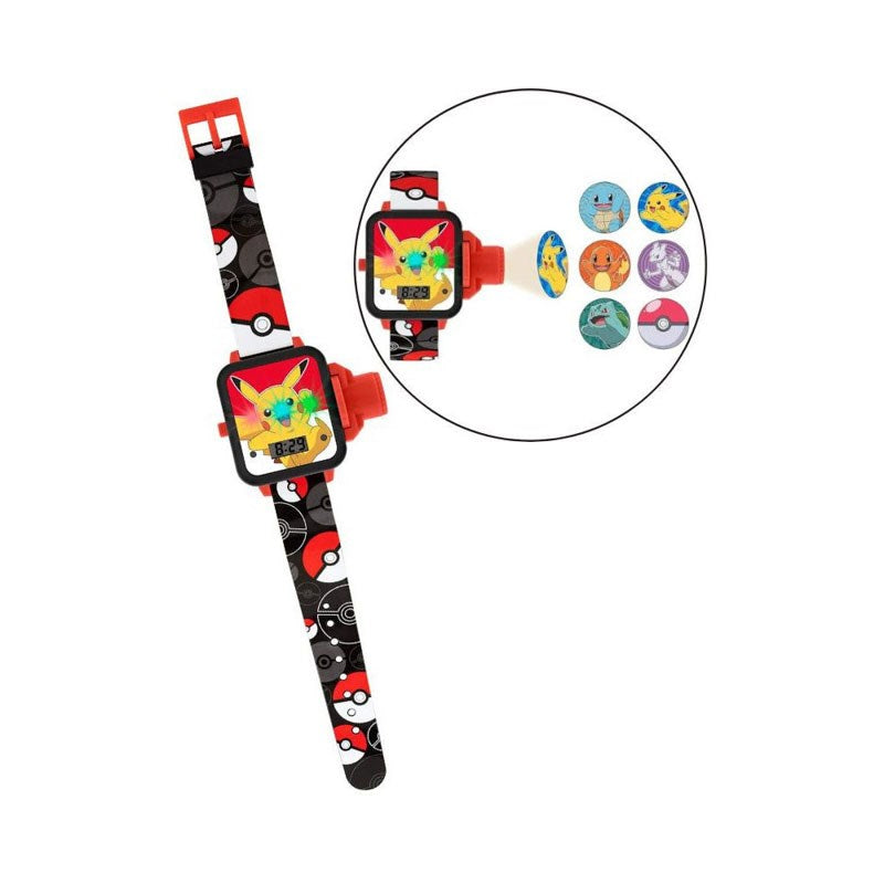 Accutime Smartklokke for Barn med Projektor - Pokémon