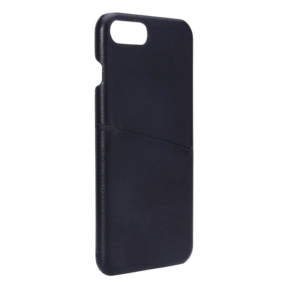 iPhone 8 Plus / 7 Plus / 6 Plus / 6(s) Plus Onsala Kunstskinn Deksel med Kortlomme - Svart