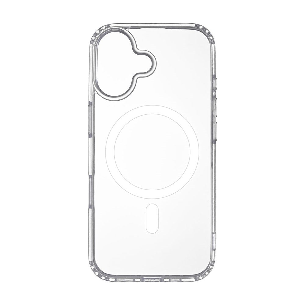iPhone 17 Onsala Hybrid Plast Deksel - MagSafe Kompatibel - Gjennomsiktig