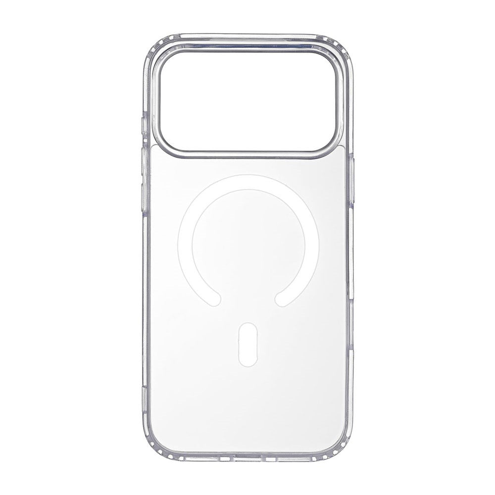 iPhone 17 Pro Max Onsala Hybrid Plast Deksel - MagSafe Kompatibel - Gjennomsiktig