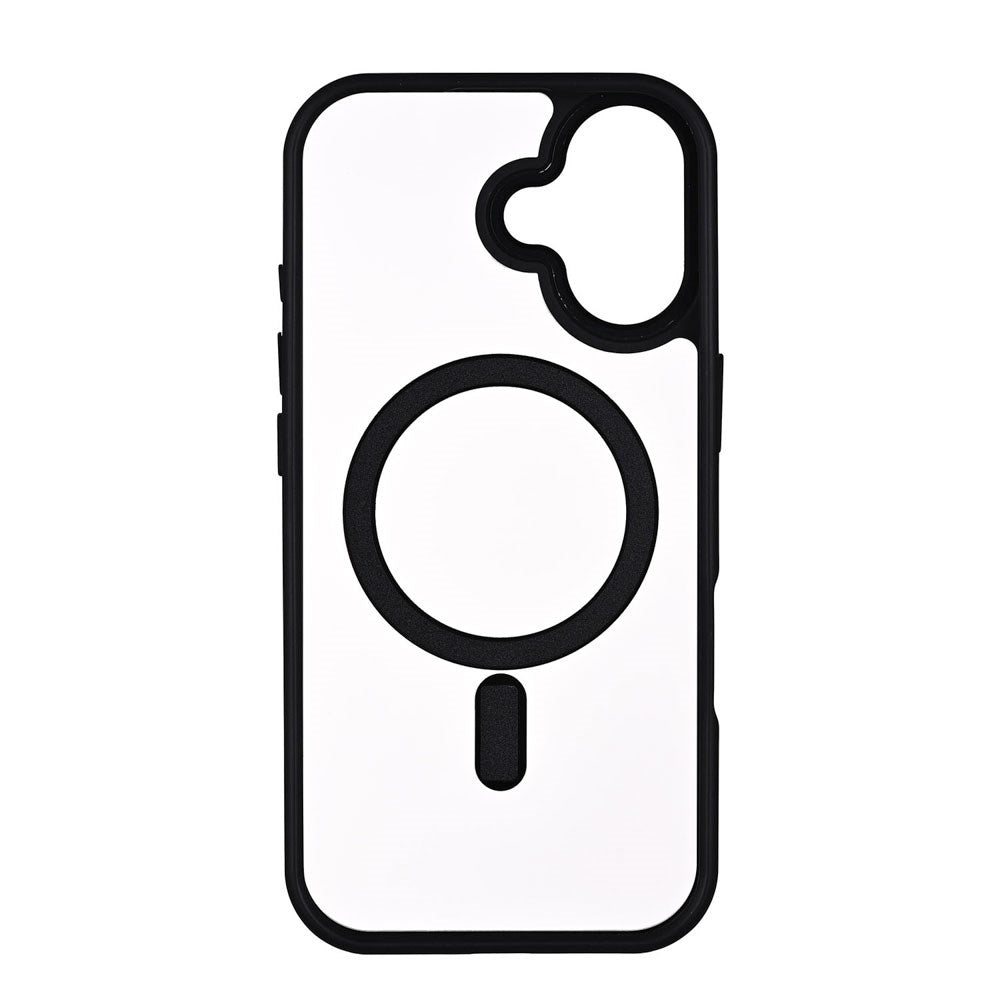 iPhone 17 Onsala Bumper Case - MagSafe Kompatibel - Gjennomsiktig / Svart