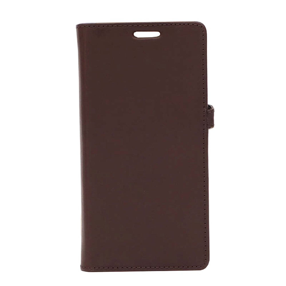 Samsung Galaxy S20 Buffalo 2-i-1 Ekte Skinn Flip Deksel - Brun