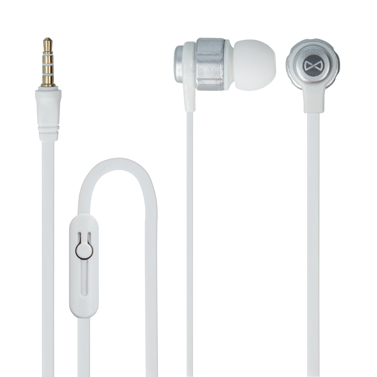 Forever Hodetelefoner m. Ledning - 3.5 mm mini-jack - Hvit