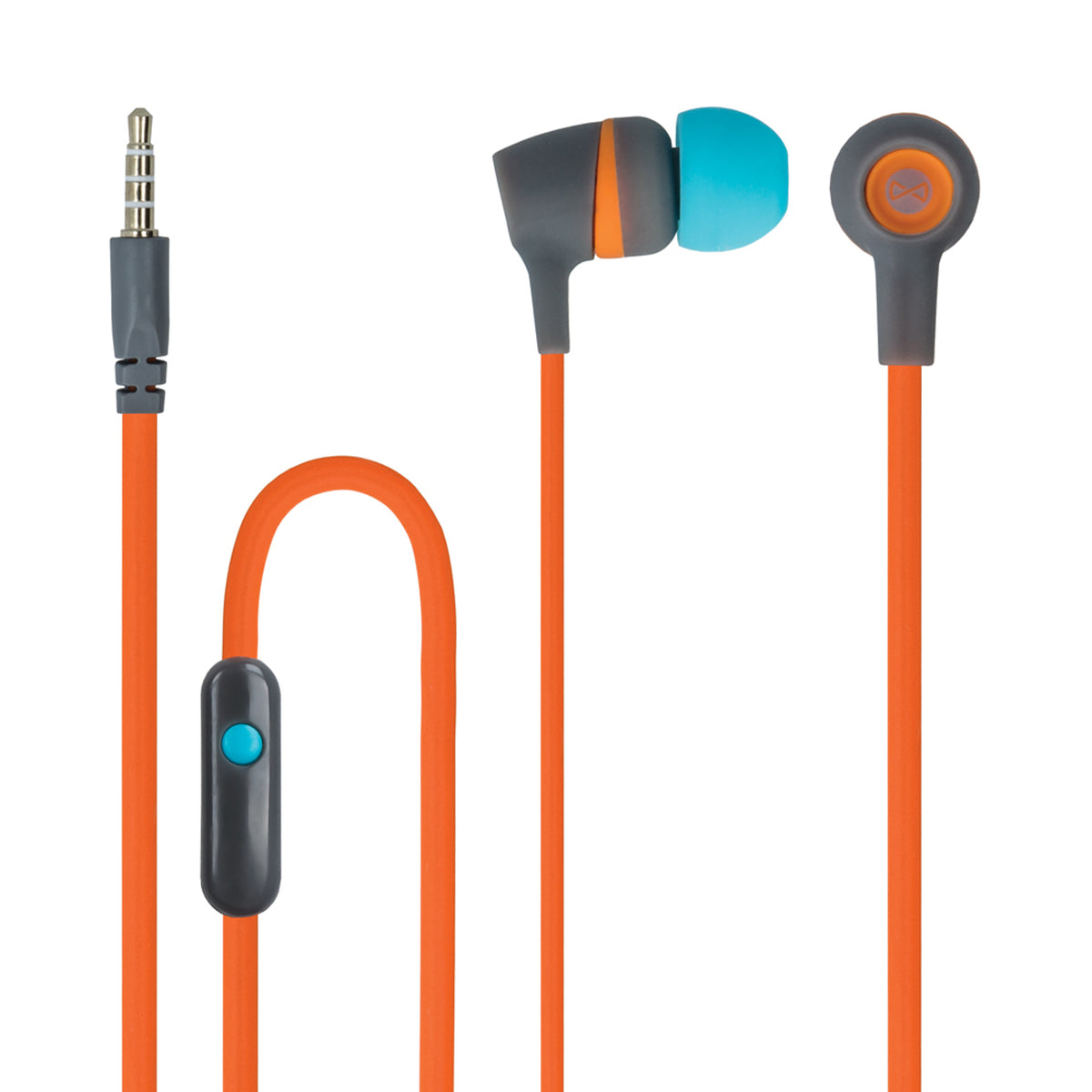 Forever 3.5 mm mini-jack Hodetelefoner m. Ledning - Oransje