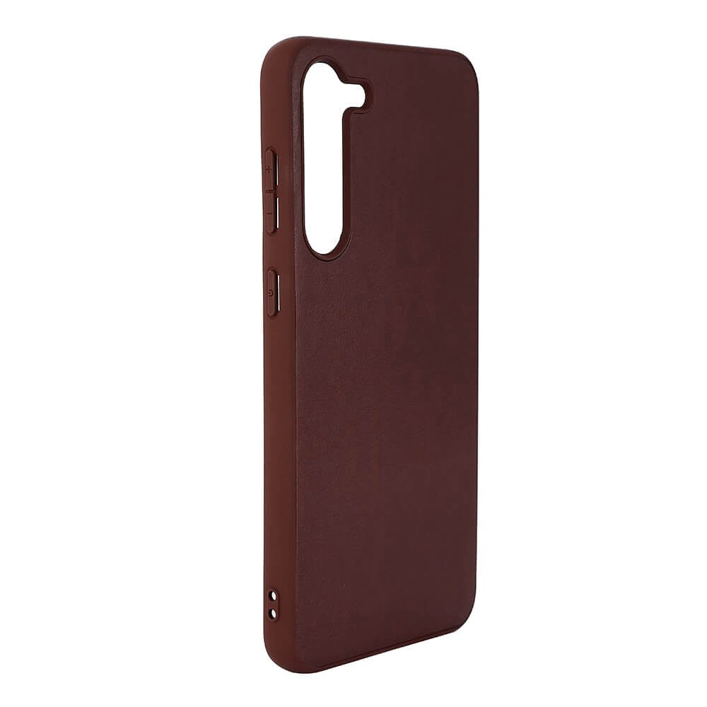 Samsung Galaxy S23+ (Plus) Buffalo Ekte Skinn Deksel - Brun