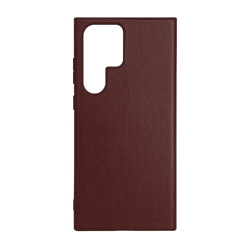 Samsung Galaxy S23 Ultra Buffalo Ekte Skinn Deksel - Brun