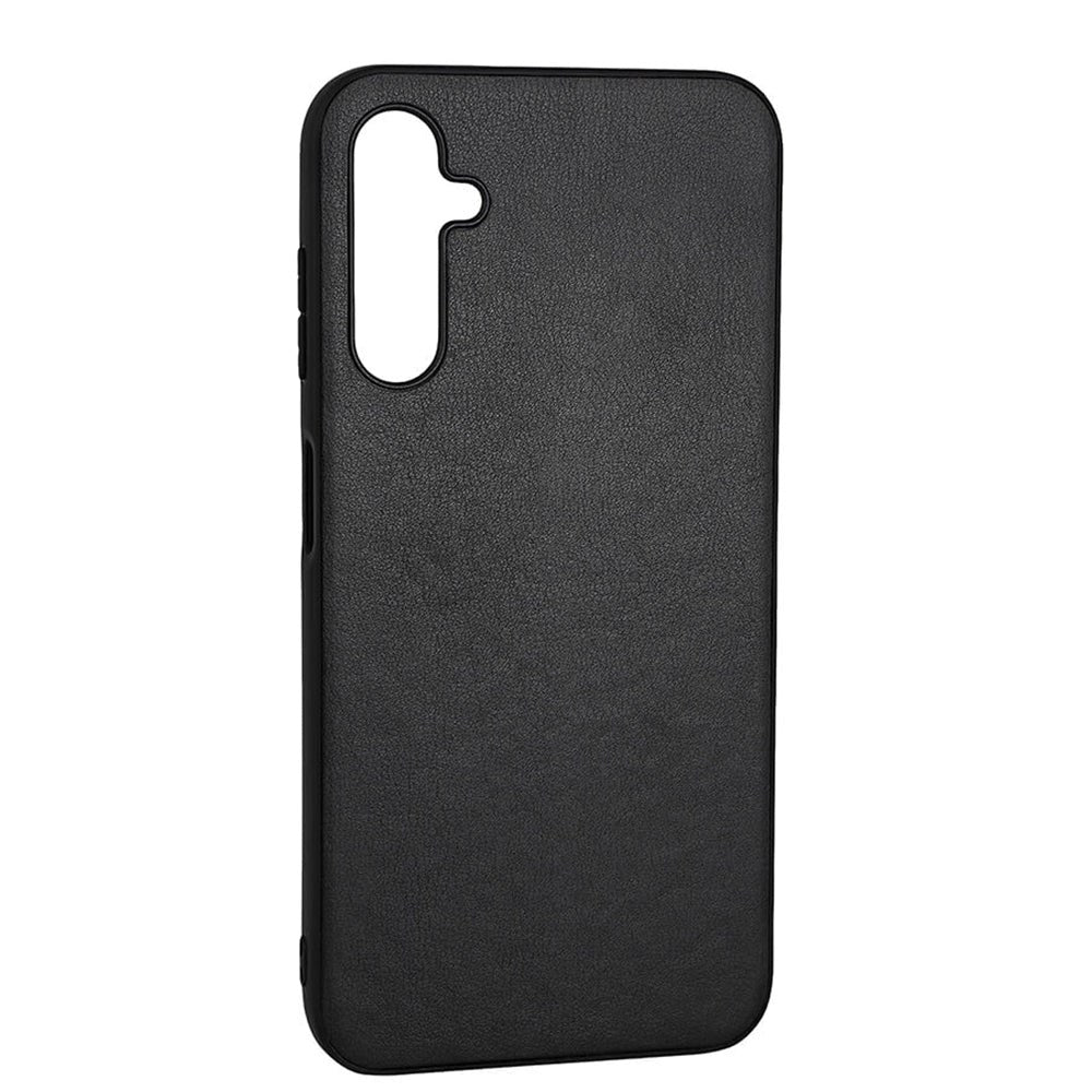 Samsung Galaxy A15 (5G) / A15 Buffalo Vegansk Skinn Deksel - Svart