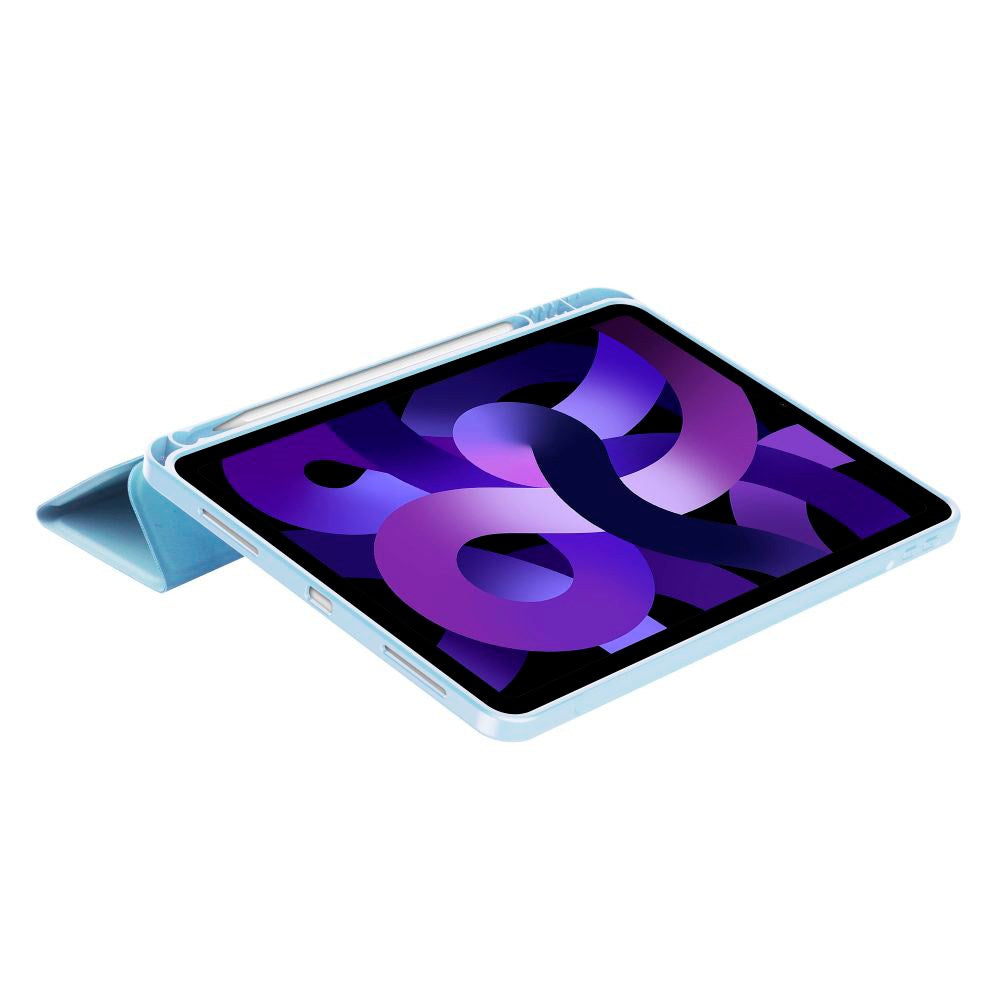 Tech-Protect iPad Air 11-10.9" (2026-2020) SC Deksel m. Apple Pencil Holder - Lys Blå