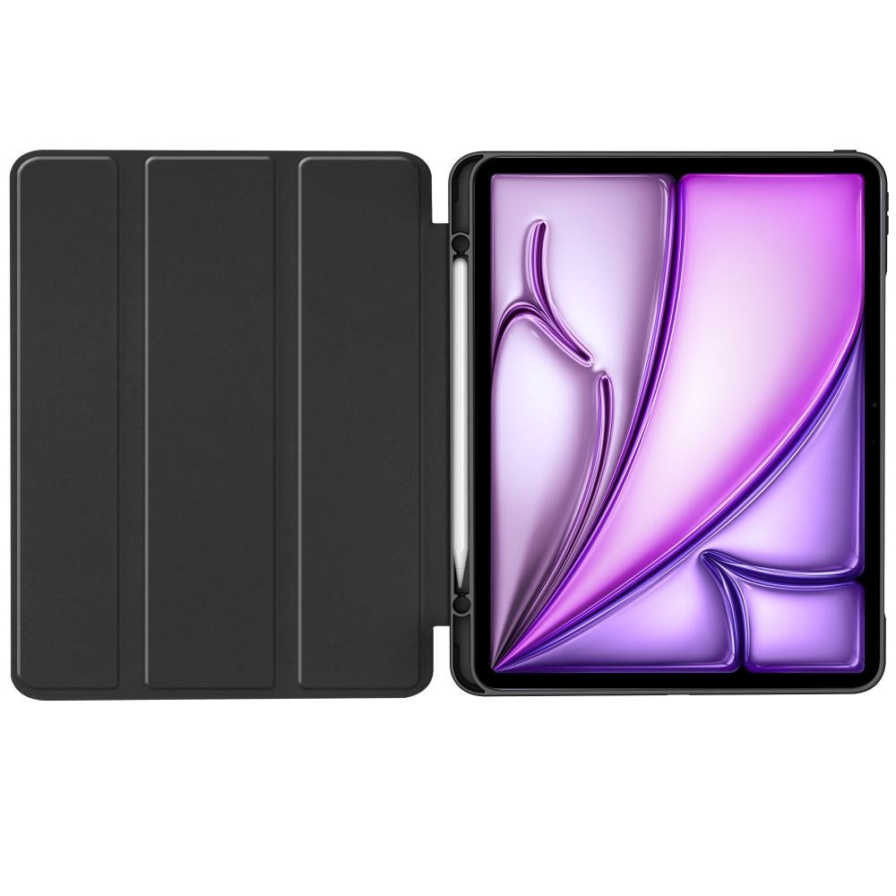 Tech-Protect iPad Air 13" (2026 / 2025 / 2024) SC Deksel m. Apple Pencil Holder - Svart