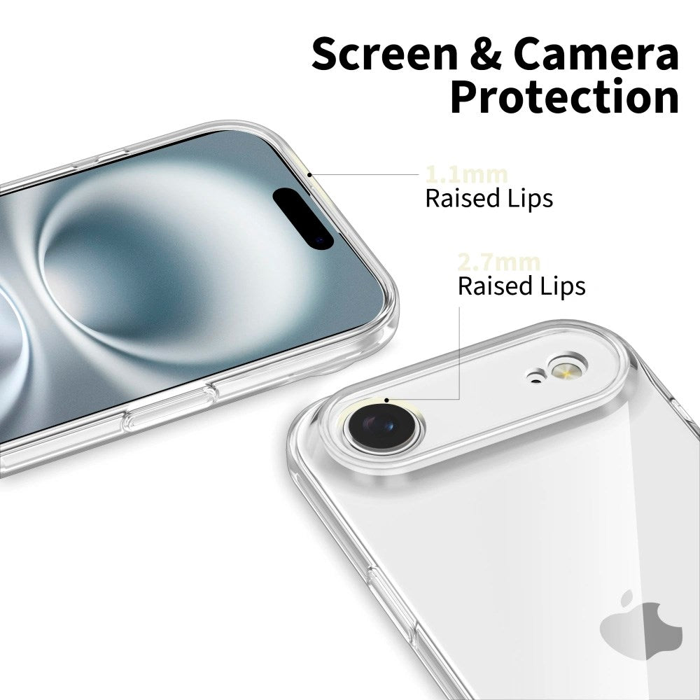 iPhone Air Tech-Protect Flexair Fleksibelt Plast Deksel - Gjennomsiktig