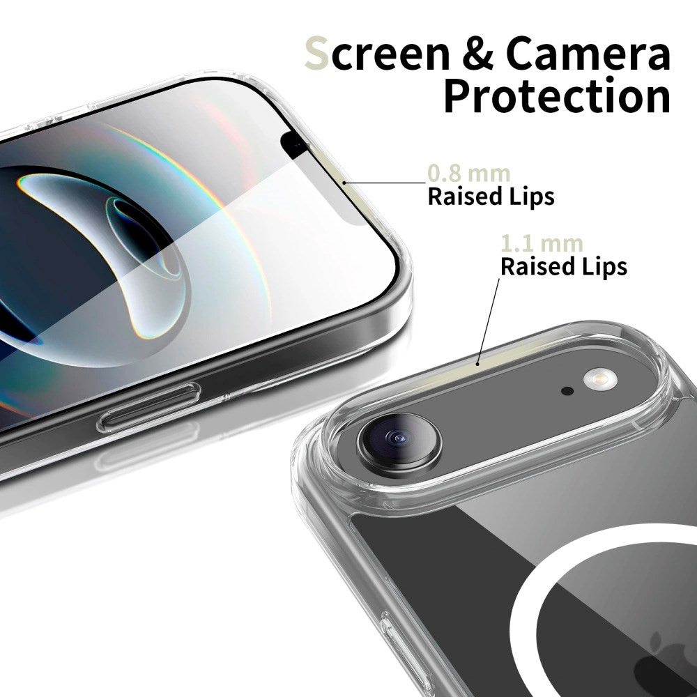 iPhone Air Tech-Protect Flexair Hybrid Deksel - MagSafe Kompatibel - Gjennomsiktig