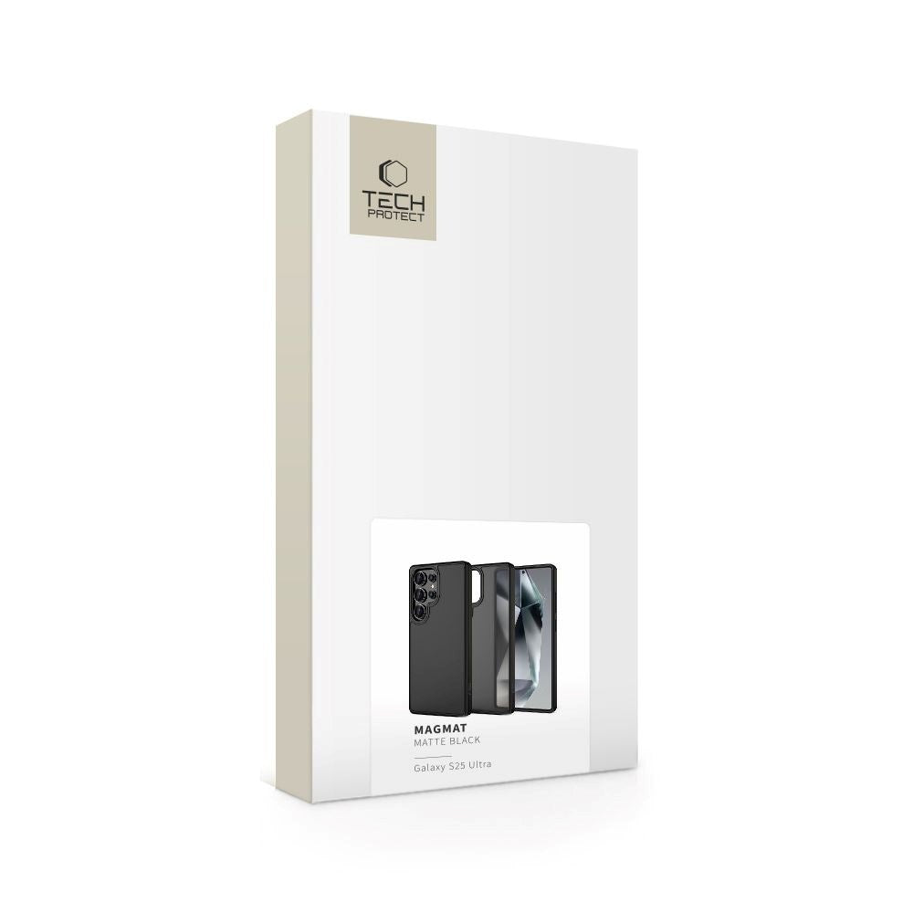 Samsung Galaxy S25 Ultra Tech-Protect Magmat Deksel - Matt Svart