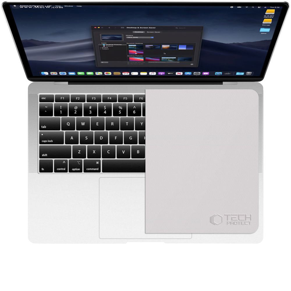 Tech-Protect Poleringsklut til Laptop 13-14" - Grå