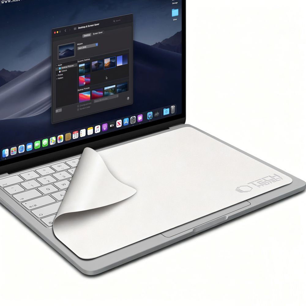 Tech-Protect Poleringsklut til Laptop 15-16" - Grå