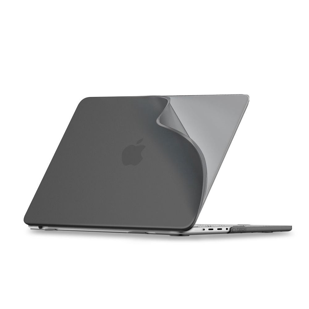 MacBook Pro 16 M5/M4/M3/M2/M1 (2026-2021) Tech-Protect Softshell Deksel - Matt Svart