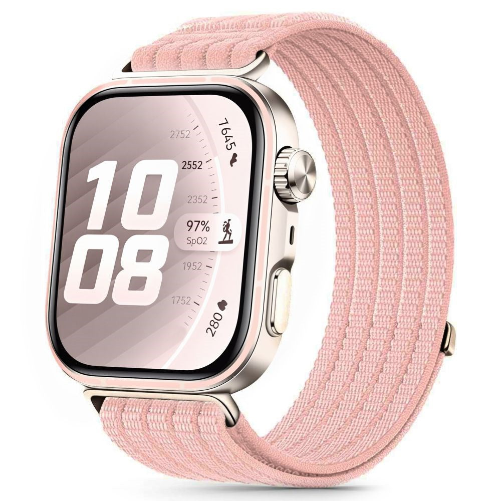 Huawei Watch Fit 5 Pro / 5 / 4 Pro / 4 / 3 Tech-Protect Nylon Rem - Rosa