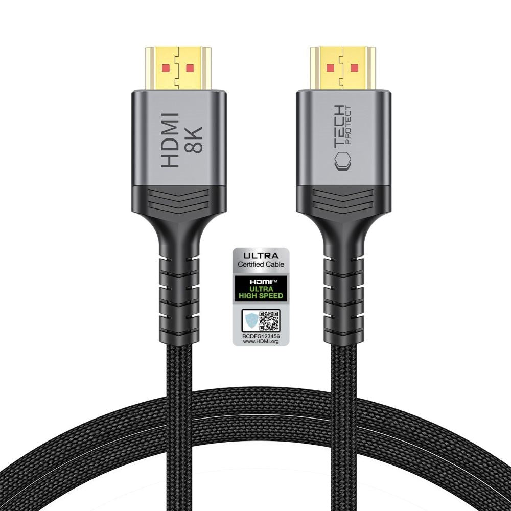 Tech-Protect UltraBoost HDMI til HDMI Kabel - 1m - Svart