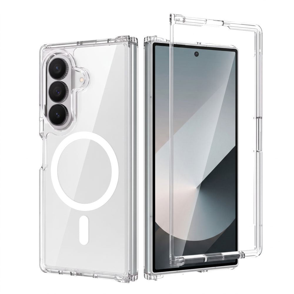Samsung Galaxy Z Fold8 Ultra Tech-Protect Flexair Hybrid Deksel - MagSafe Kompatibel - Gjennomsiktig