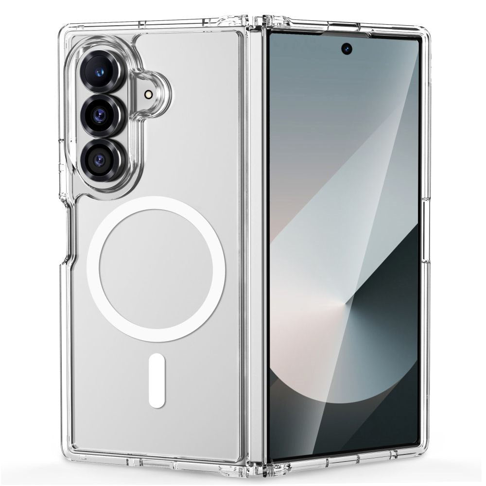 Samsung Galaxy Z Fold8 Ultra Tech-Protect Flexair Hybrid Deksel - MagSafe Kompatibel - Gjennomsiktig