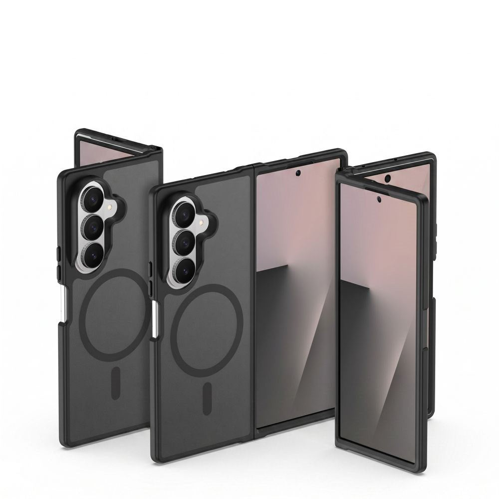 Samsung Galaxy Z Fold8 Ultra / Z Fold7 Tech-Protect MagMat Deksel - MagSafe Kompatibel - Matt Svart