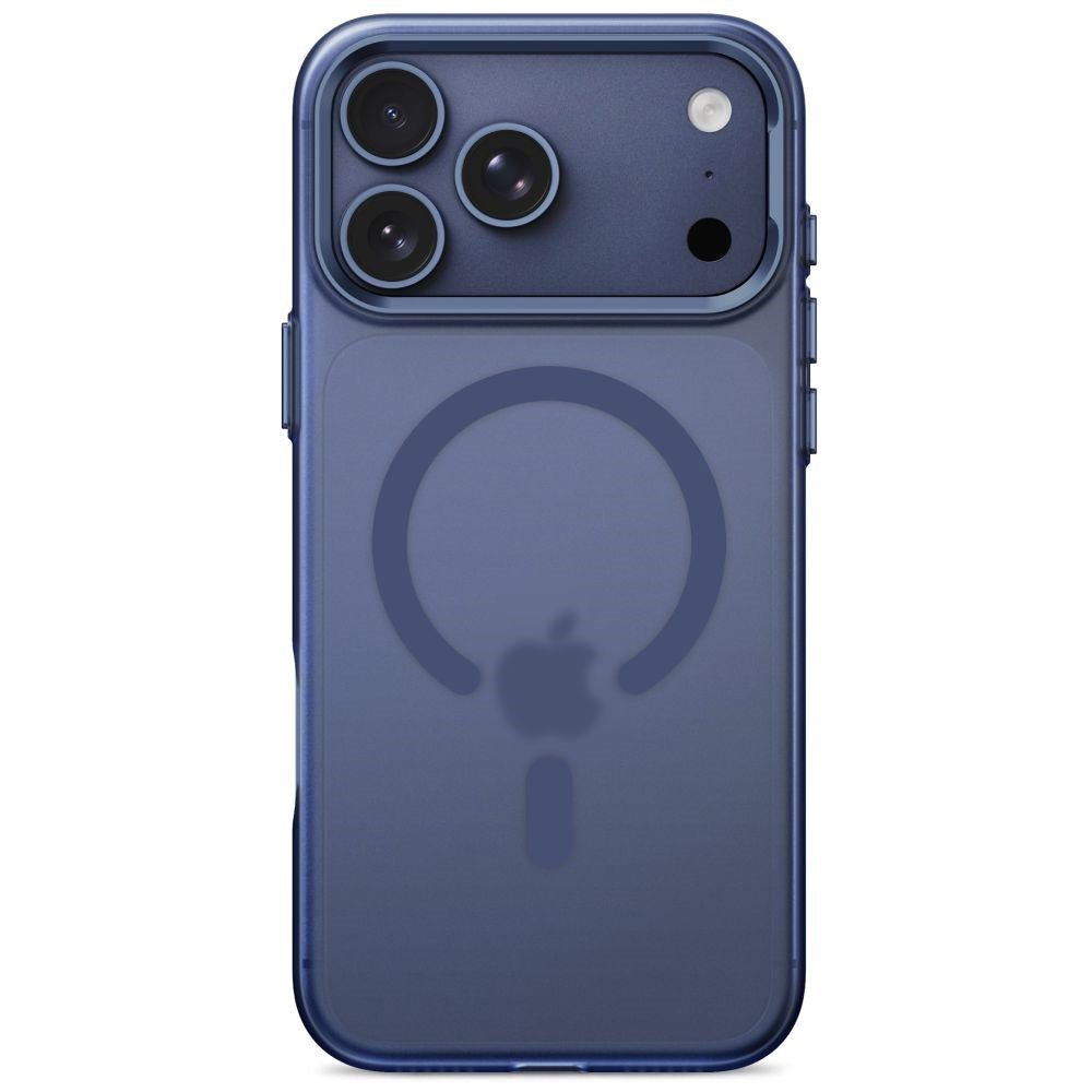 iPhone 18 Pro / 17 Pro Tech-Protect MagZero Deksel - MagSafe Kompatibel - Matte Deep Blue