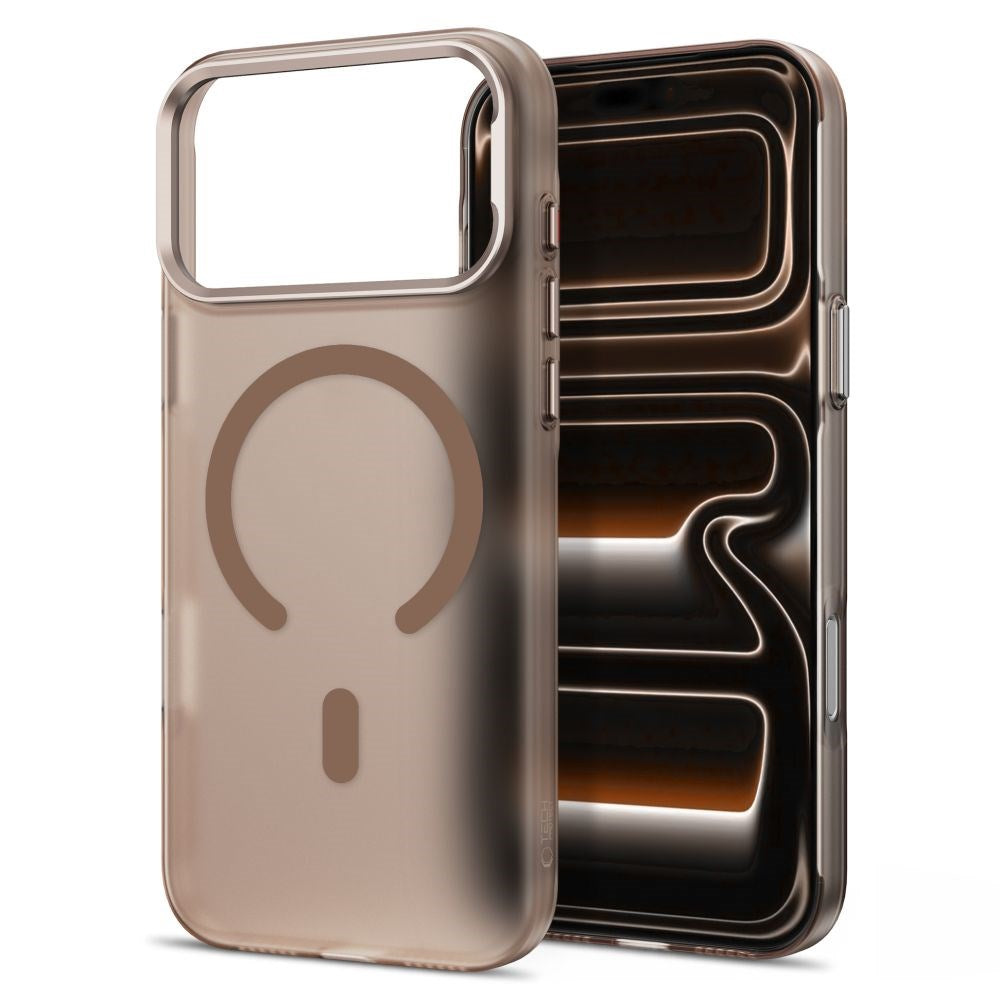 iPhone 18 Pro Max / 17 Pro Max Tech-Protect MagZero Deksel - MagSafe Kompatibel - Matte Desert Gold