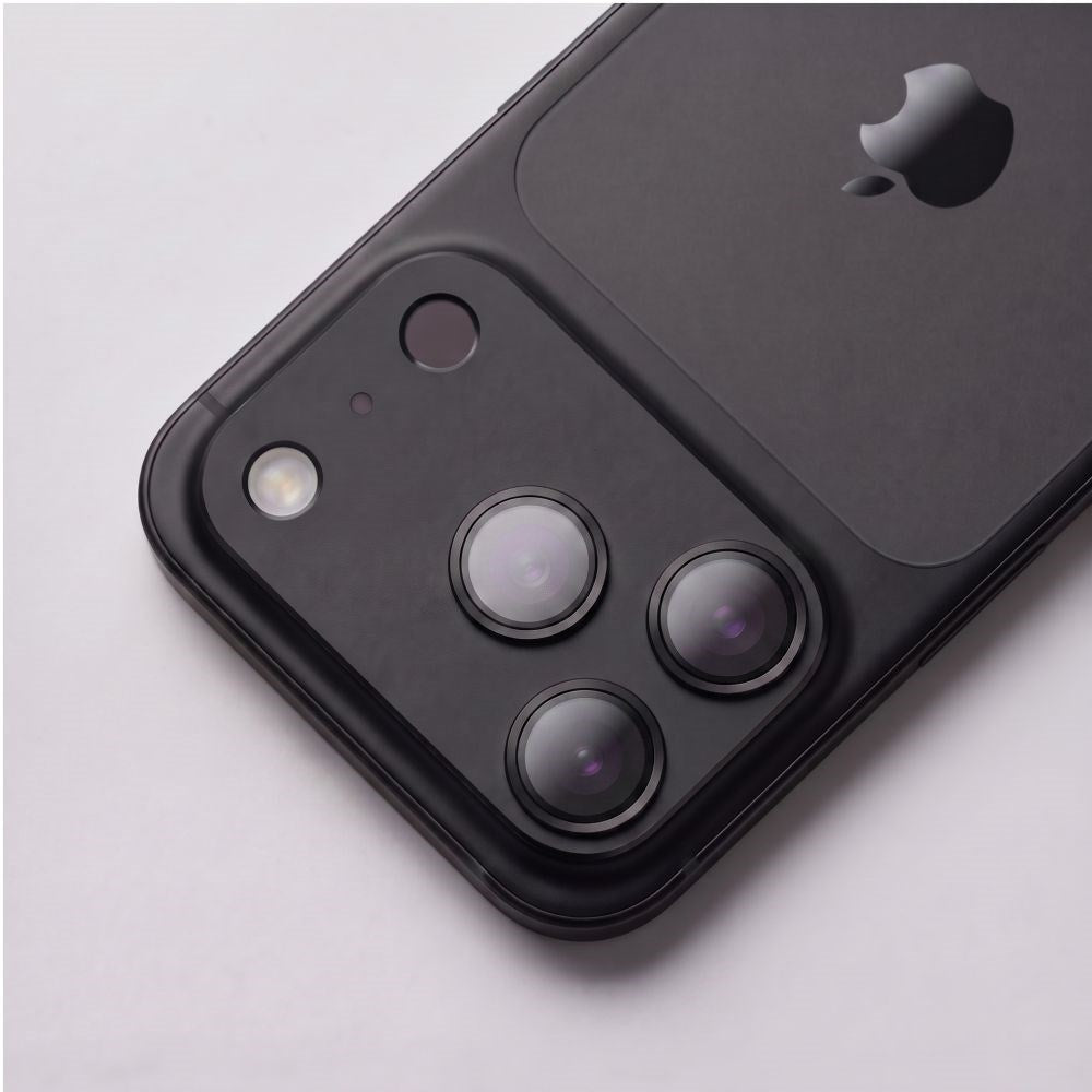 iPhone 18 Pro Max Tech-Protect CamFull Fit+ Kameralinsebeskyttelsesglass - Svart
