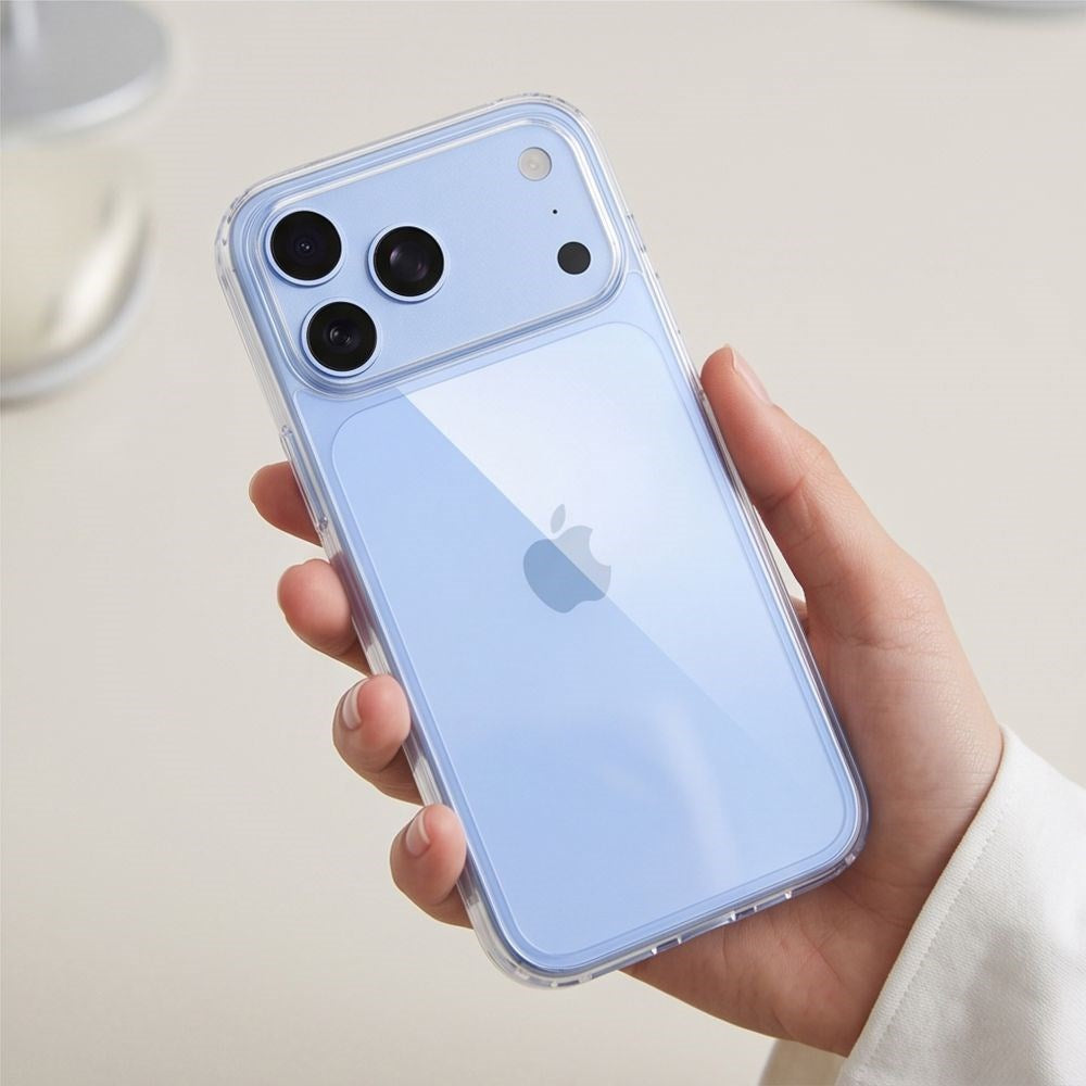 iPhone 18 Pro / 17 Pro Tech-Protect FlexAir Hybrid Deksel - Gjennomsiktig