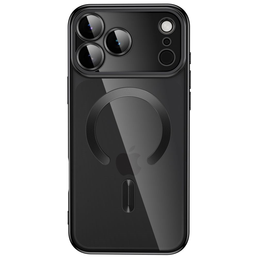 iPhone 18 Pro Max / 17 Pro Max Tech-Protect MagFlex Deksel - MagSafe Kompatibel - Svart / Gjennomsiktig