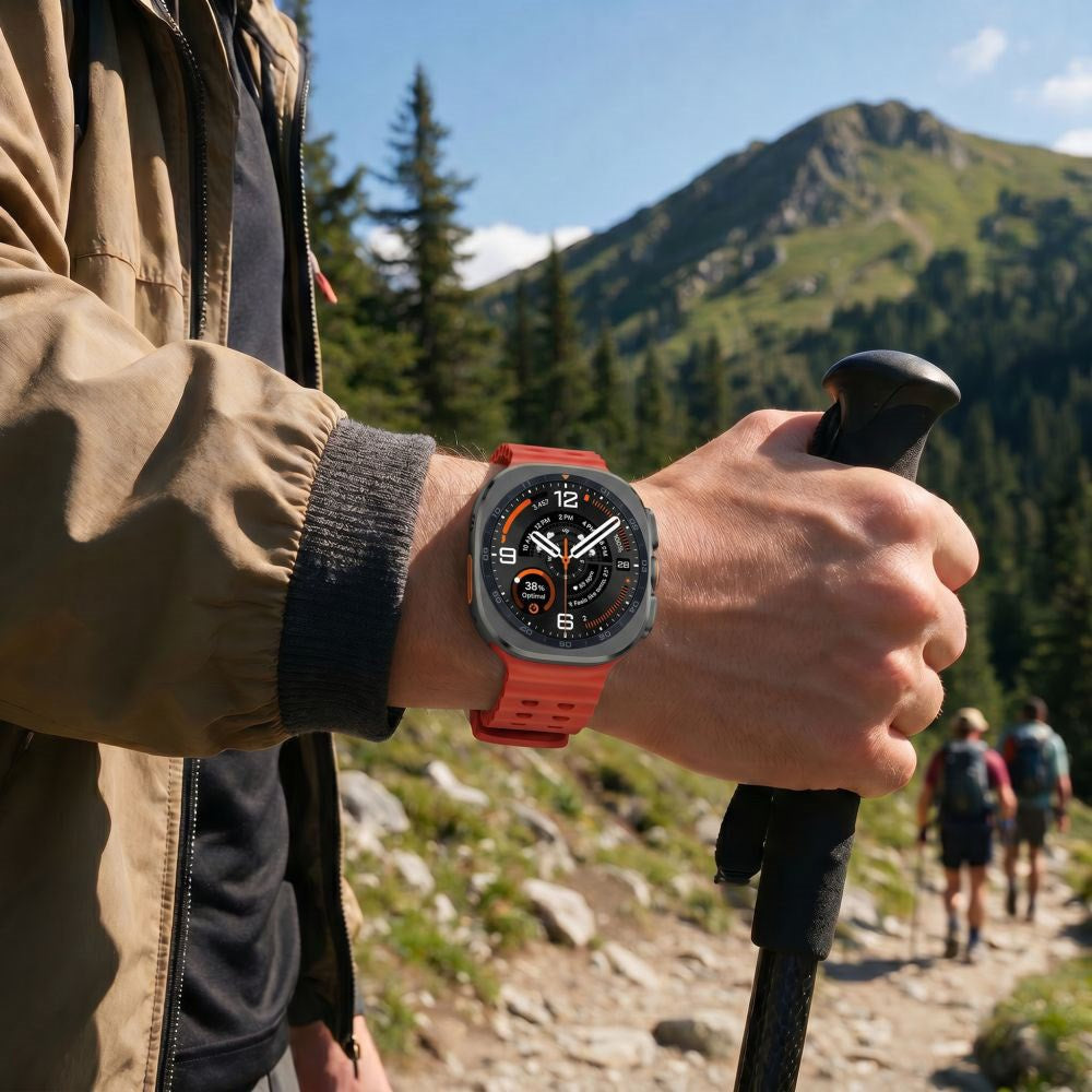 Samsung Galaxy Watch Ultra 2 / Ultra (47mm) Tech-Protect IconBand Pro Klokkereim - Rød