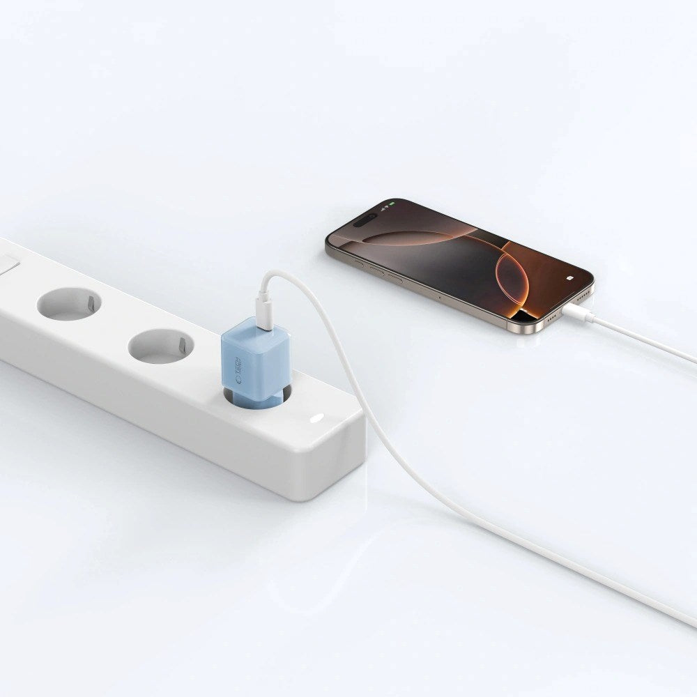 Tech-Protect NCM25 Vegglader med 25W - 1 x USB-C - Blå