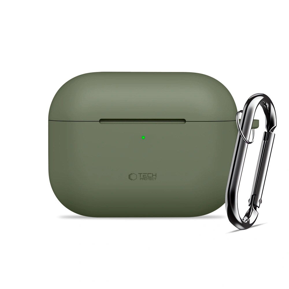 Apple AirPods Pro (3. gen.) Tech-Protect Silicone Hook Deksel - Grønn