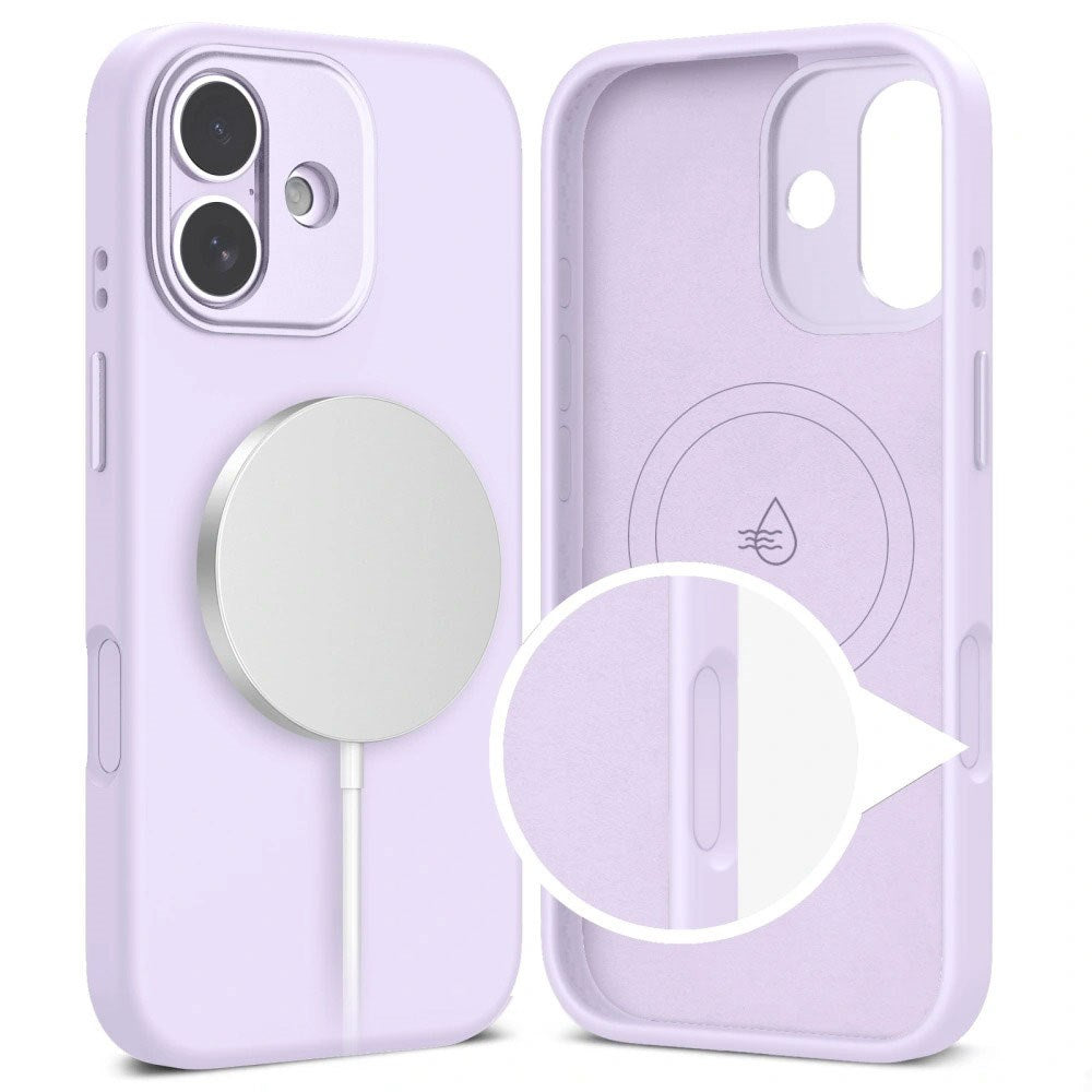 iPhone 17 Tech-Protect Uniq Hybrid Deksel - MagSafe Kompatibel - Lilla