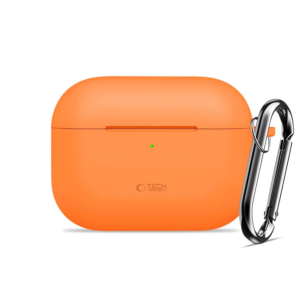 Apple AirPods Pro (3. gen.) Tech-Protect Silicone Hook Deksel - Oransje