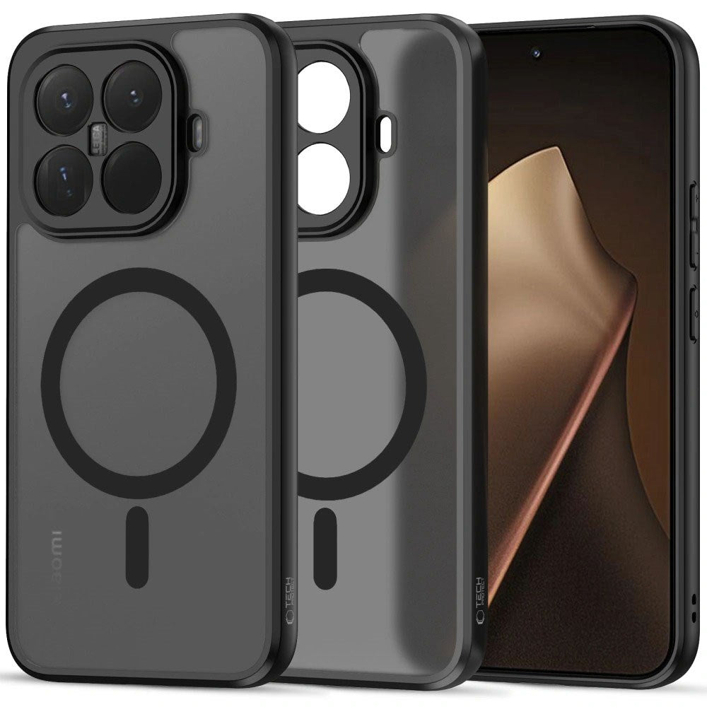 Xiaomi 15T Pro Tech-Protect Magmat Deksel - MagSafe Kompatibel - Matt Svart