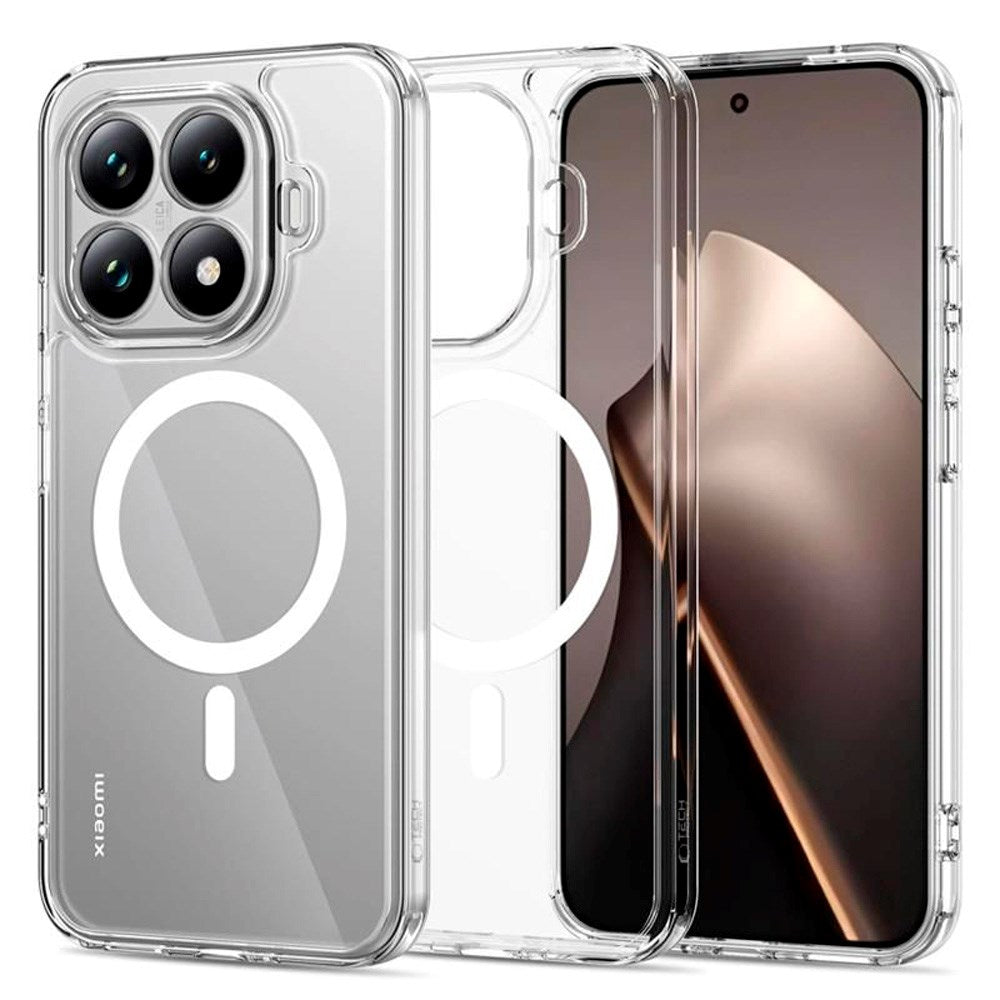 Xiaomi 15T Pro Tech-Protect Flexair Hybrid Deksel - MagSafe Kompatibel - Gjennomsiktig