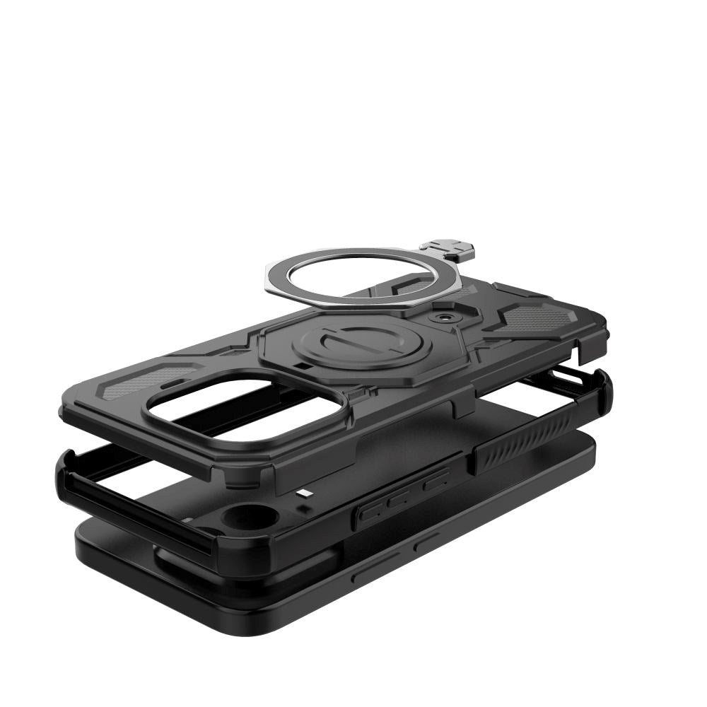 Xiaomi 15T Pro Tech-Protect TacticStand Håndverker Deksel - MagSafe Kompatibel - Svart