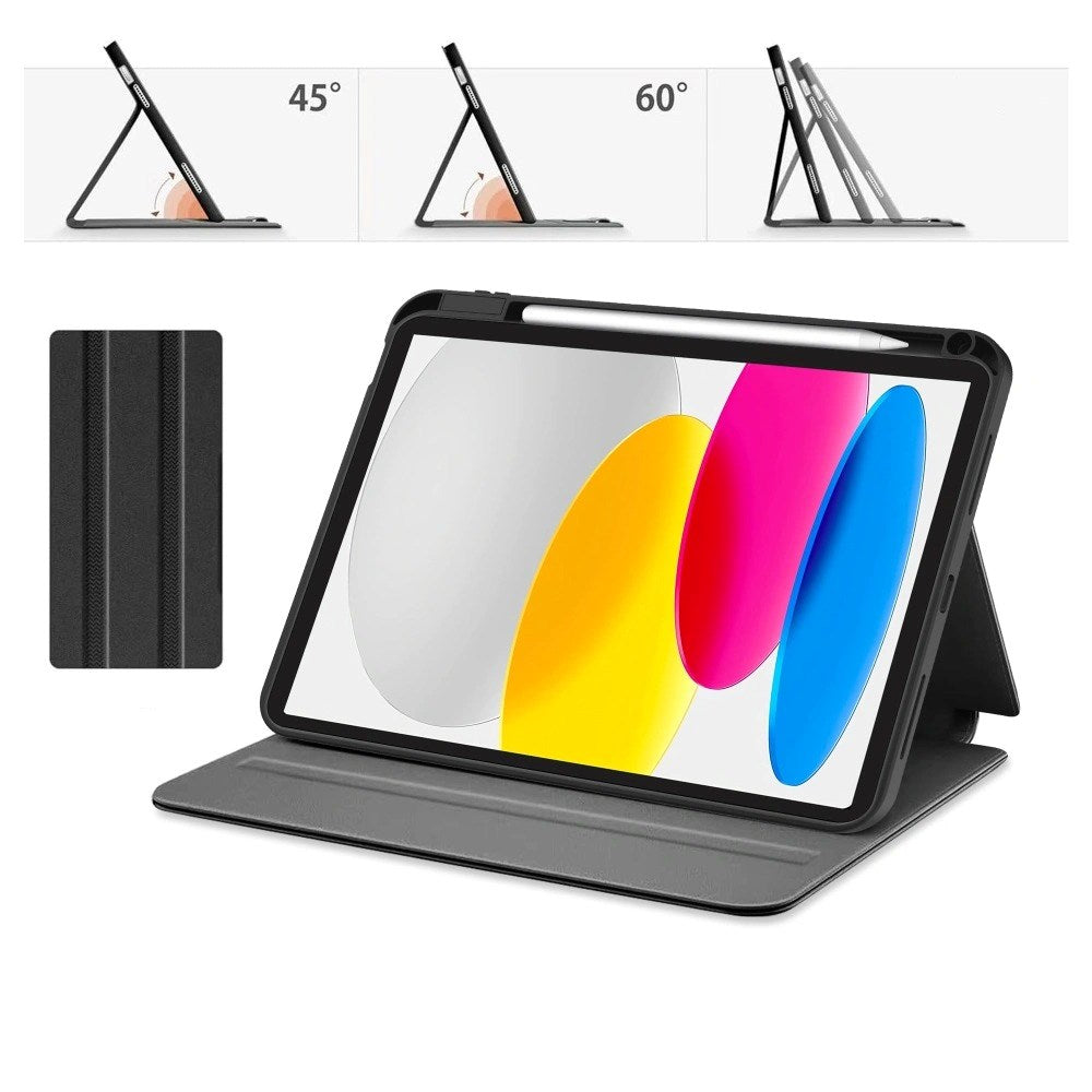 iPad 10.9" (2024 / 2022) / 11" (2025) Tech-Protect Lamano Flip Deksel - Panther