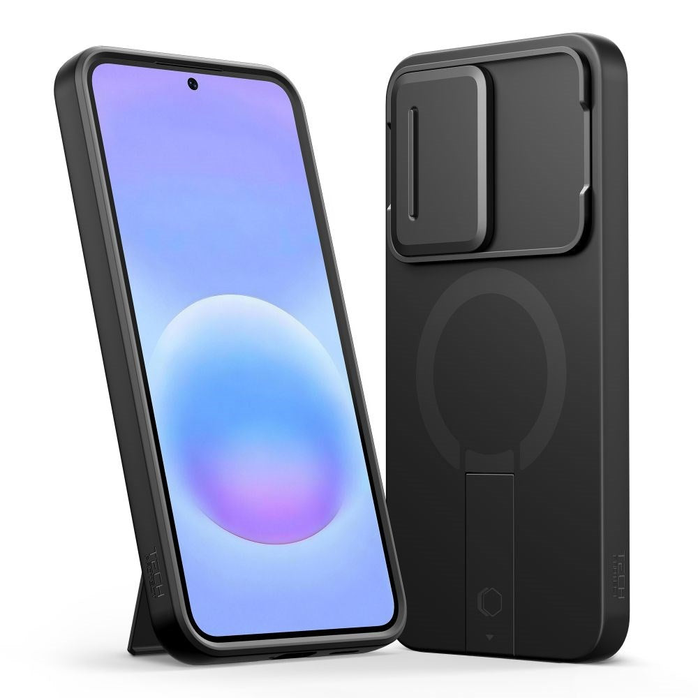 Samsung Galaxy A57 Tech-Protect Kevlar Aura Hybrid Deksel - MagSafe Kompatibel - Svart