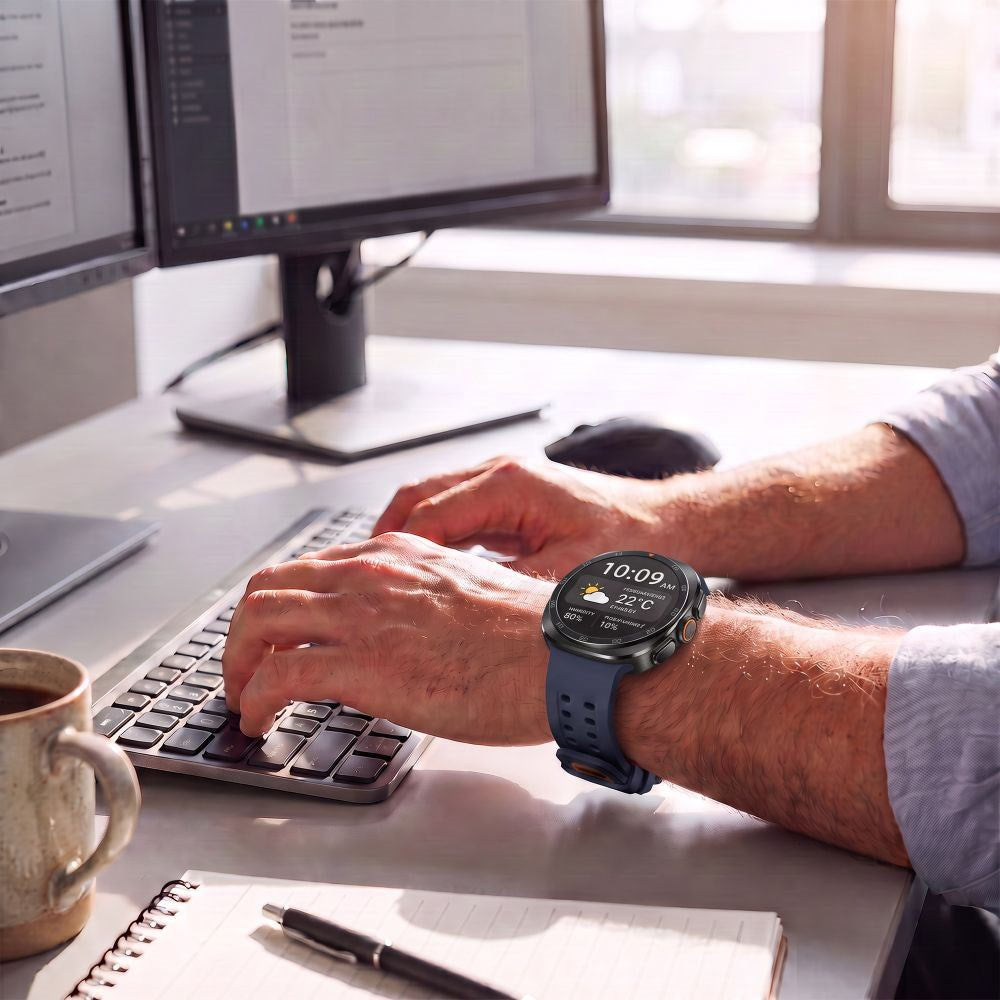 Samsung Galaxy Watch Ultra 2 / Ultra (47mm) Tech-Protect Silicone Air Klokkereim - Blå
