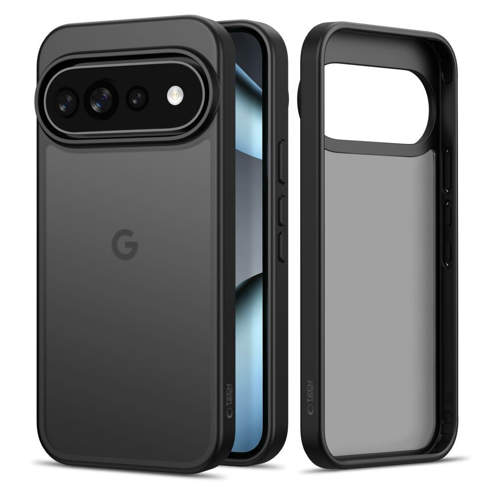 Google Pixel 11 / 11 Pro / 10 / 10 Pro / 9 / 9 Pro Tech-Protect MagMat Deksel - Matt Svart