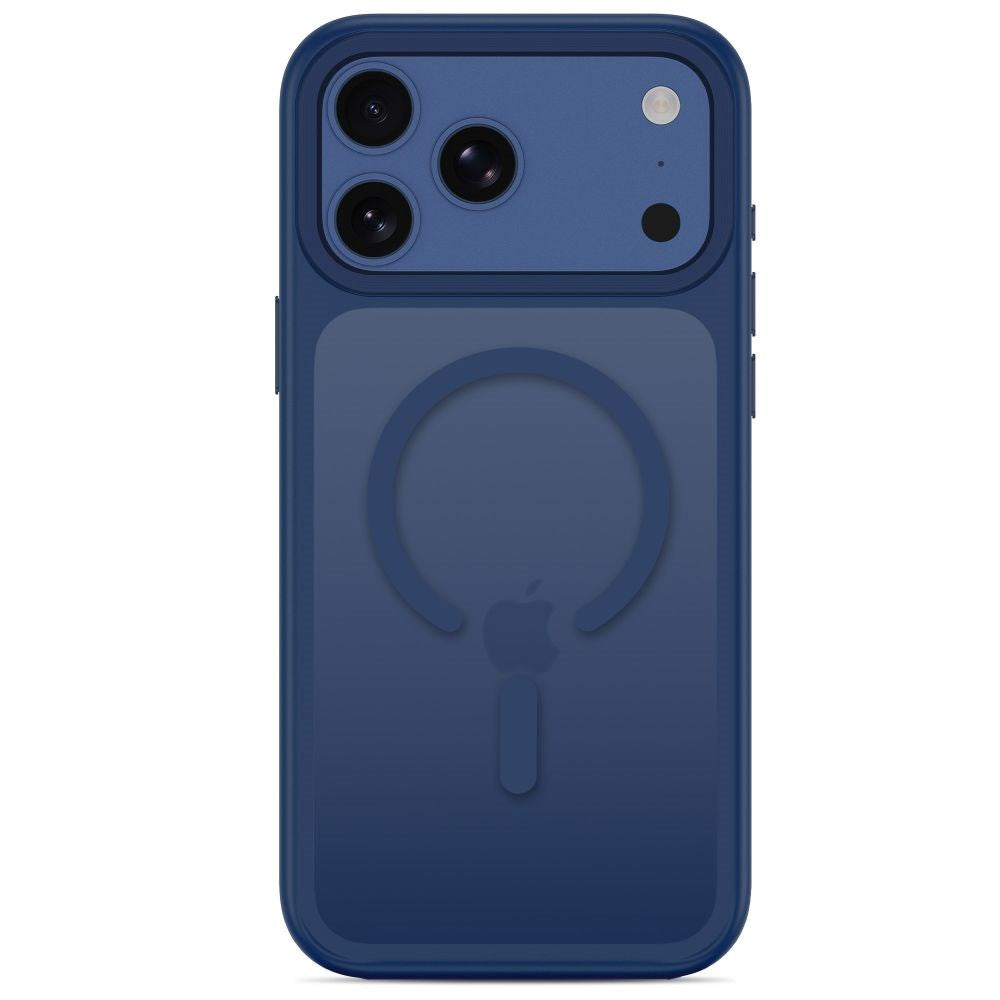 iPhone 18 Pro Max / 17 Pro Max Tech-Protect MagMat Deksel - MagSafe Kompatibel - Matt Mørkeblå